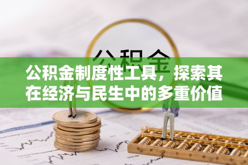公告公积金制度性工具，探索其在经济与民生中的多重价值