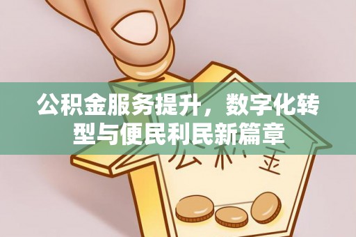 公告公积金服务提升，数字化转型与便民利民新篇章