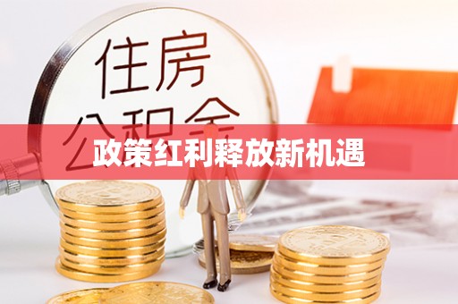 公告政策红利释放新机遇